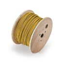 Genesis 45131002 14/2 Solid Plenum Fire Alarm Cable, Unshielded, FPLP, CL3P, FT6, 1000' (304.8m), Reel, Yellow