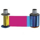 HID FARGO 45210 ECO YMCKOK, Full-Color with Resin Black Panels and Clear Overlay Panel for DTC4500E 500 images