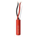 Genesis 45231004 16/2 Stranded Plenum Fire Alarm Cable, Unshielded, FPLP, CL3P, FT6, 1000' (304.8m), Reel, Red