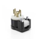 Leviton 4570-CA Locking Plug Connector, L6-15P, 15A 250V