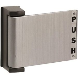 Adams Rite 4590-02-01-313 4590 Deadlatch Paddle for 4300, 4500, 4900 Series, Push to Left, 1-13/16" to 2", Dark Bronze Anodized