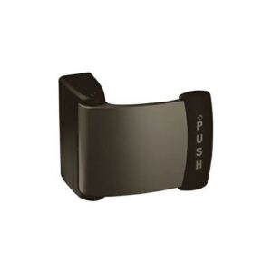 Adams Rite 4591-02-01-313 Key Switch, Dead Latch with Hexagonal Dogging Push to Left, Bronze Finish