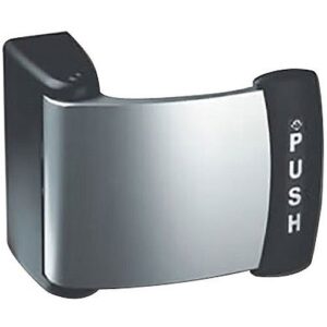 Adams Rite 4591M-04-628 4591 Deadlatch Paddle with Monitored Switch Only for 4300, 4500, 4900 Series, Push to Right, Clear Anodized