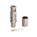 Belden 4694RMBUHD3 Micro BNC 3-Piece Crimp Connector, 12 GHz, UHD, 50-Pack