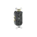 Leviton 4702-IIR Receptacle Lock, 2-Pole, 3-Wire, L5-15, 15A, 125V, Red