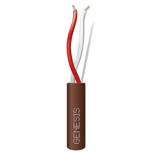 Genesis 47105807 18/2 Solid General Purpose Thermostat Cable, 500' (152.4m), Speed Bag, Brown
