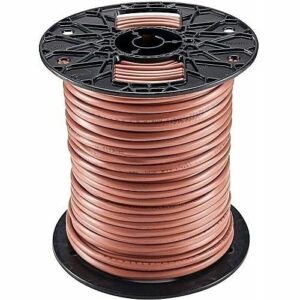 Genesis 47150307 18/7 Solid CL2 Thermostat Cable, 2.5', 4-Conductor Bundle