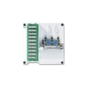 Leviton 43080-1L11 SMC Panel with 1x9 Splitter and 8-Way Splitter
