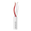 Genesis 47604812 Stranded Unshielded Cable, 18/2 Solid CL2 (PVC) Thermostat Cable, 4x500' Reel, Natural
