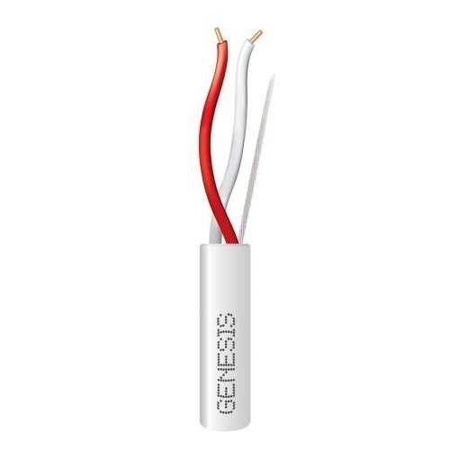 Genesis 47604812 Stranded Unshielded Cable, 18/2 Solid CL2 (PVC) Thermostat Cable, 4x500' Reel, Natural