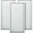 Leviton 47605-28G 28" StU RMSctured Media Enclosure, Metal, 3-Pack, White