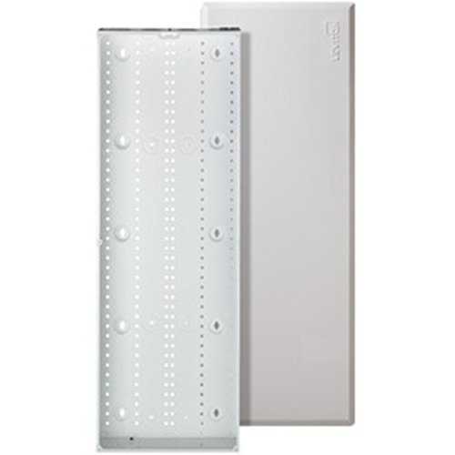 Leviton 47605-42W 42" StU RMSctured Media Enclosure with Flush Mount Cover, Metal, White