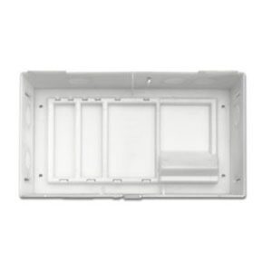 Leviton 47605-MDU MDU Compact StU RMSctured Media Enclosure with Cover, Empty