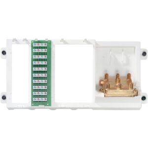 Leviton 47606-BTV Video/Phone Patch Panel