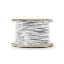 Genesis 47641012 18/6 Solid Plenum Thermostat Cable, 1000' (304.8m), Reel, Natural White