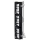 Leviton 47689-QP QuickPort 12-Port Multimedia Patch Block w/ mounting bracket, 10" x 2.375" W