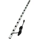 Wiremold 4810BCS20R CabinetMate Plug-In Outlet Center Unit, 120V/20A/48" Long/10 O/L, 6' Cord