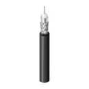 Belden 4855ANH 0101000 23AWG 4K UHD RG59 Mini Coaxial Cable for CCTV, 12 GHz, 75 ohms, 1000' (304.8m) Reel, Black