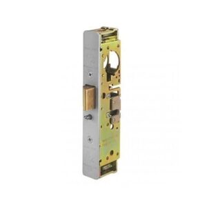 Adams Rite 4900-35-201-628 4900 Heavy Duty Deadlatch, Standard Faceplate, 1-1/8" Backset, LH or RHR Handling for Flat 2-5/8" Mortised Strike, Clear Anodized