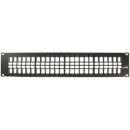 Leviton 49255-48N 48-Port 2U Quick-Port Panel with Combination Options, Cisco Nexus