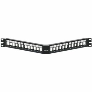Leviton 49256-H24 Quickport Angled Patch Panel