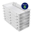 Leviton 49605-28G 28" Wireless Enclosures, 6-Pack, White