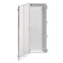 Leviton 49605-42P 42" Wireless StU RMSctured Media Enclosure with Vented Hinged Door, Plastic, White