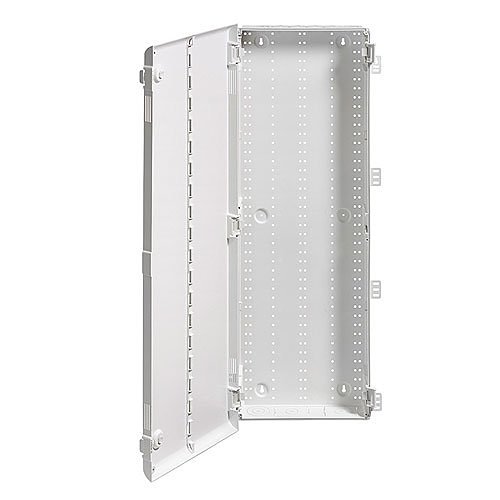 Leviton 49605-42P 42" Wireless StU RMSctured Media Enclosure with Vented Hinged Door, Plastic, White