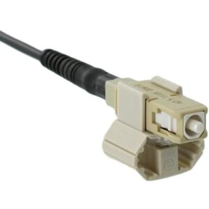Leviton 49991-MSC Pre-polished Connector, OM1 62.5/125 µm Multimode, Beige
