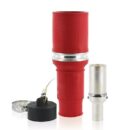 Leviton 49F31-R Rhino-Hide 49 Series Single Pole Female Connector, 313 MCM, Red