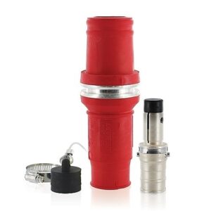 Leviton 49M53-R High Amp Complete Male Plug, 535MCM, Red