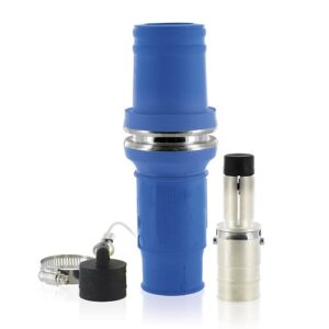 Leviton 49M64-B 49 Series Single Pole Male Plug, High Amperage, 646 MCM Cable, Blue