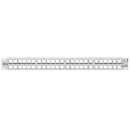 Leviton 4S255-W48 Shielded Flat QuickPort Patch Panel, 48-Port, 1U, White