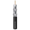 Genesis 50275508 RG6 BC Quad-Shield General Purpose CATV Cable, 500' (152.4m), Pull Box, Black