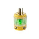 Leviton 515PV-LIT Lighted Plug, Connectors