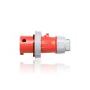 Leviton 520P7WLEV 20A Pin and Sleeve Plug, Red