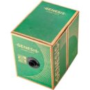 Genesis 52515508 16/4 Stranded Riser Speaker Cable, Unshielded, CL3R, CMR, FT4, Sunlight Resistant, 500' (152.4m), REELEX Pull Box, Black