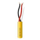 Genesis 52525502 14/2 Stranded Riser Speaker Cable, Unshielded, CL3R, CMR, FT4, Sunlight Resistant, 500' (152.4m), REELEX Pull Box, Yellow