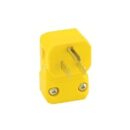 Leviton 5256-VA Connectors, YL Python Plug AGL 2PO 3WI 5-15P 15A125V