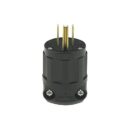 Leviton 5266-CB Connector, 15A 125V, 2-Pole 3-Wire, RoHS Compliant