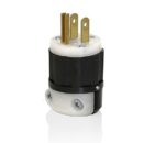 Leviton 5266-PLC Connectors, EB Plug Lite 2PO 3WI 5-15P RoHS, 15A125V
