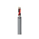 Belden 5300FE 009Z1000 18/2 Stranded Shielded Security and Commercial Audio Cable, BC, Riser-CMR, 1000' (304.8m) ReelTuff Box, White