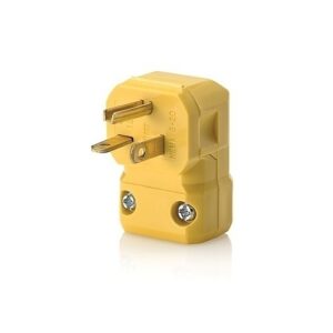 Leviton 5356-VA Connectors, YL Python Plug AGL 2PO 3WI 5-20P 20A125V