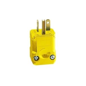 Leviton 5356-VY Connectors, YL Python Plug 2PO 3WI 5-20P 20A125V