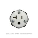 Leviton 5369-PLC Connectors, 20A 125V 2-Pole 3-Wire Connector