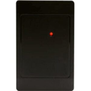 HID 5395C1106 ThinLine II Proximity Reader with Wiegand Output, Pigtail, Beep On, LED Normally Off, Host must Flash Red and/or Green, Designer Black