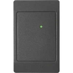 HID 5395CK100 ThinLine II Proximity Reader with Wiegand Output, Pigtail, Beep On, LED Normally Red, Reader Flashes Green on Tag Read, Classic Black