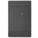 HID 5395CK107 ThinLine II Proximity Reader with Wiegand Output, Pigtail, Beep Off, LED Normally Off, Host must Flash Red and/or Green, Classic Black