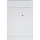 HID 5395CW100 ThinLine II Proximity Reader with Wiegand Output, Pigtail, Beep On, LED Normally Red, Reader Flashes Green on Tag Read, Classic White