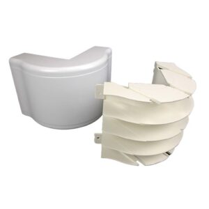 Wiremold 5418FO 5400 Series Radiused Full Capacity External Elbow Fitting